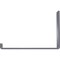 Ekena Millwork Steel Hanging Shelf Bracket, Hammered Light Blue 2"W x 10"D x 6 1/2"H BKTM02X10X06HSHLB - alternate 4